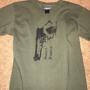 Social justice screen print tee